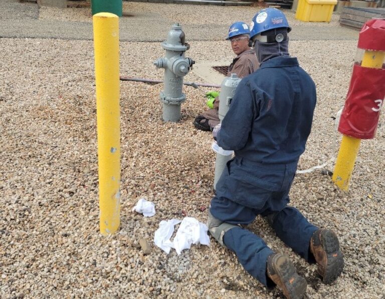 Winterizing a hydrant, cable and cover